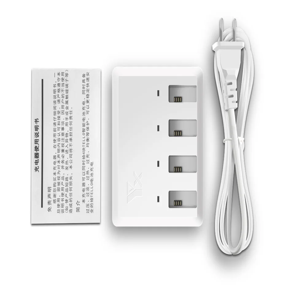 2A Tello Charger 4in1 Multi Battery Charging Hub for Tello Intelligent Flight Battery Quick Charging 35 Mins to Fill 4 Batteries-14
