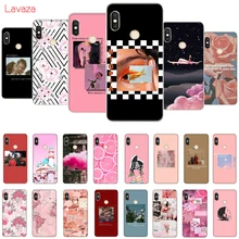 Розовый эстетический жесткий чехол Lavaza для huawei mate 10 20 P10 P20 Lite Pro P smart для Honor 8X 8C
