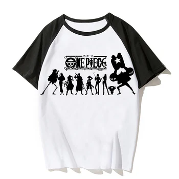 

New summe One Piece T Shirt Japanese Anime Shirt T-shirt Luffy Shirts Clothing Tee Shirt Printed harajukuTshirt