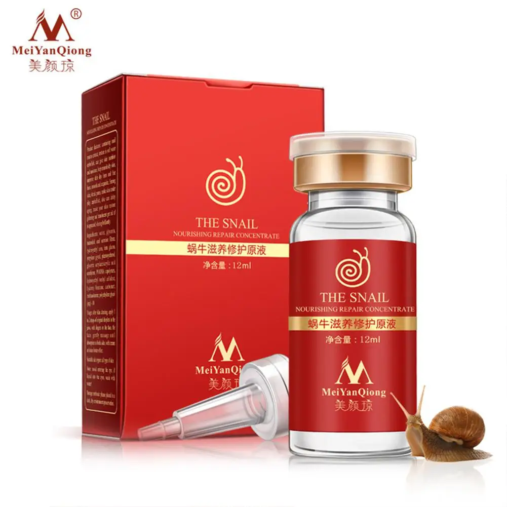 Яркий гламурный улиточный Гиалуроновая кислота уход за кожей с сывороткой