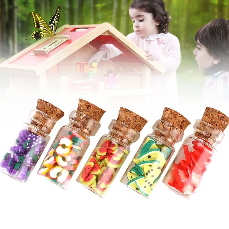 

Doll House Food Mini Doll Food Mini Dollhouse Food Multicolor Collection Cultivate Interest Safe Material Beautiful