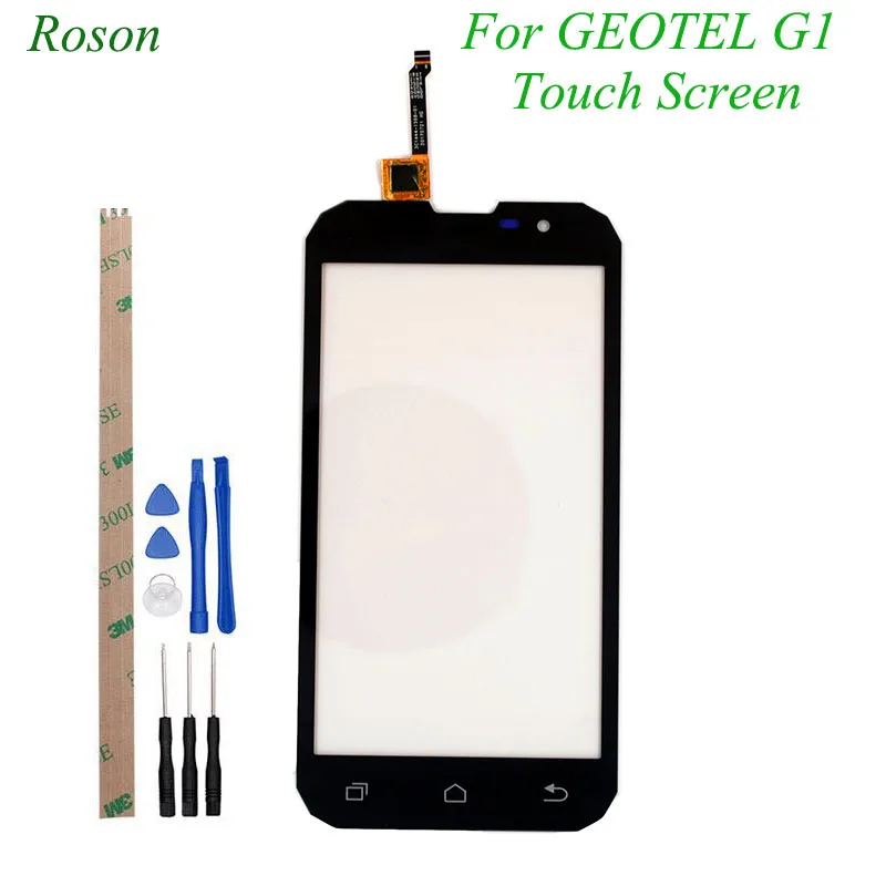 Roson для Geotel G1 сенсорный экран Идеальная замена сенсорной панели TP Для Geotel G1 Аксессуары для мобильных телефонов+ Инструменты+ клей