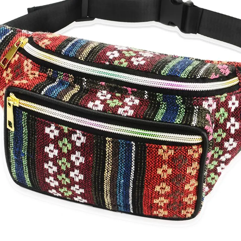 Высокое качество Женская этническая поясная сумка ретро винтажная сумка для путешествий походная поясная сумка кошелек 2019 поясная сумка