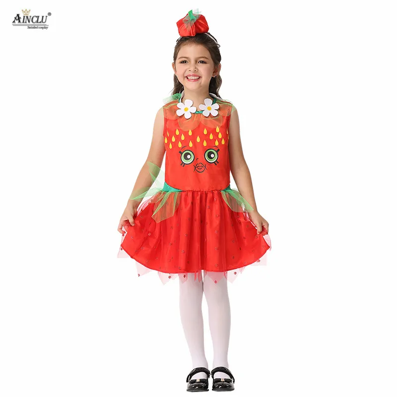 Halloween Children's Cartoon Costume Girls Cosplay Anime Pumpkin Play Costume Cute Princess