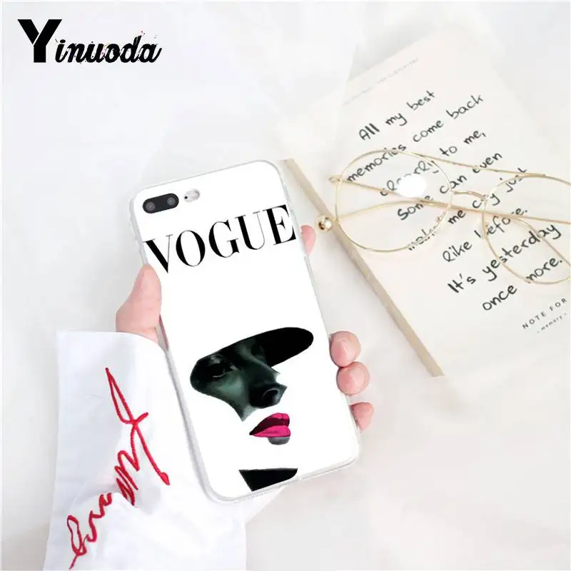 Yinuoda абсолютно больше проблем, чем Vogue DIY рисунок чехол для телефона для iPhone 8 7 6 6S Plus X XS MAX 5 5S SE XR 11 11pro 11promax