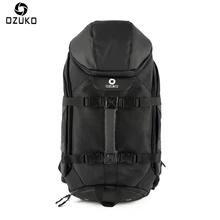 

2018 OZUKO Multifunctional Waterproof Travel Bag Large Capacity Men's Backpack Fashion Male Mochila USB Charging Laptop Backpack