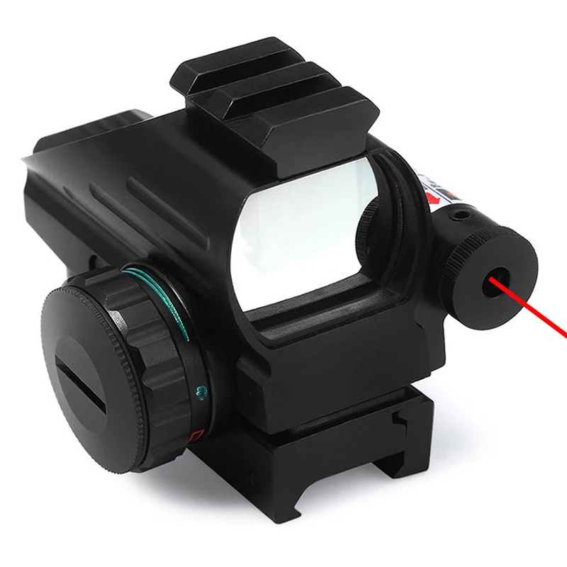 

Holographic Red Green Dot Reflex Sight With 4 Different Reticle Sight Scope Airgun Rifle Sight Hunting Rail Mount 20mm Qz0227