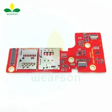 For Lenovo PAD B6000 Sim Board Original Used 3G Type B6000 Sim Card Slot + TF Card Slot Board Free Shipping With Tracking Number