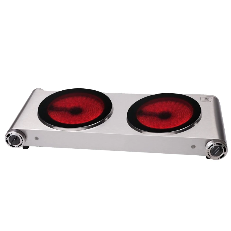 Buy Stainless Steel Electric Double Ceramic Stove Hot