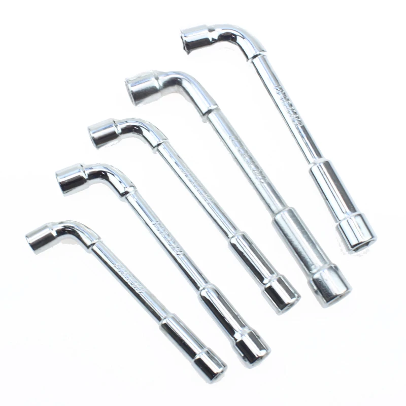 5PCS/Set 8 12mm L Shape Double Ended Hex Socket Wrench Hexagonal Stick