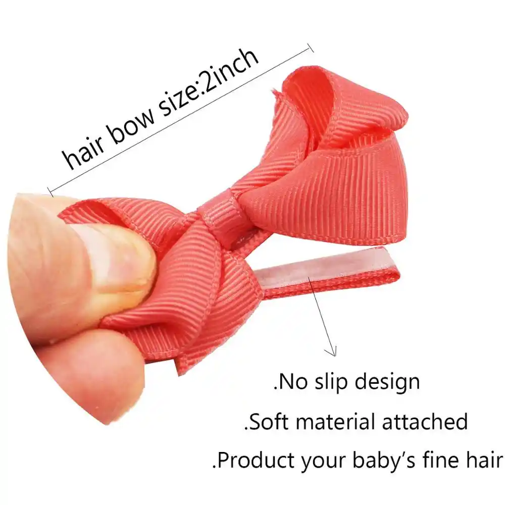 mini alligator hair clips baby