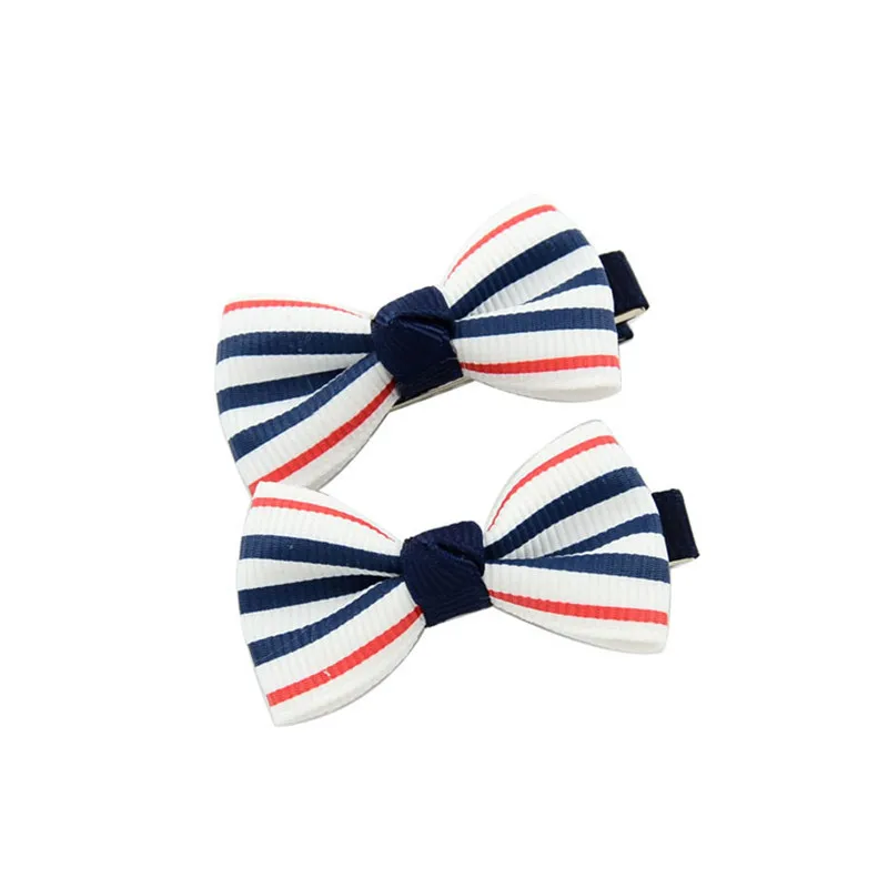 Baby Hairgrips Colorful Dots Ribbon Bow Hair Clip Floral Candy Hairpin Plaid Barrettes Bows Hair Accessories Headwear  (4)