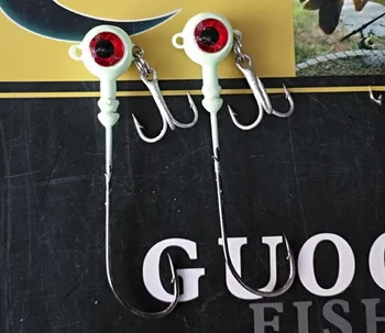 

Special lure hooks lead head vivid soft bait hook with anchor hook
