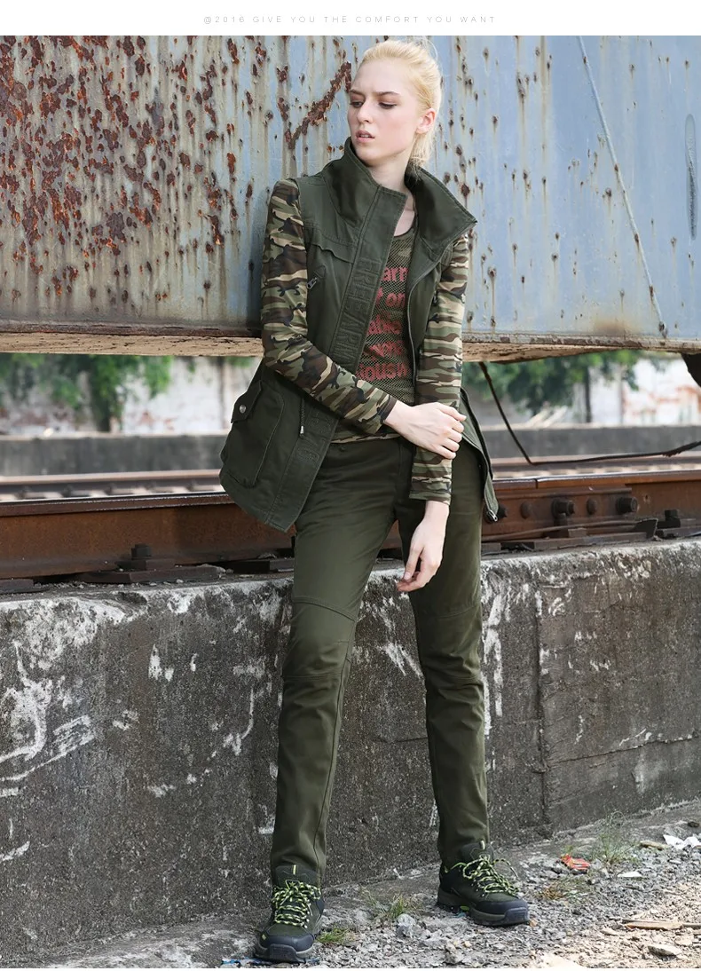 colete casaco exército verde drawstring coletes jaqueta