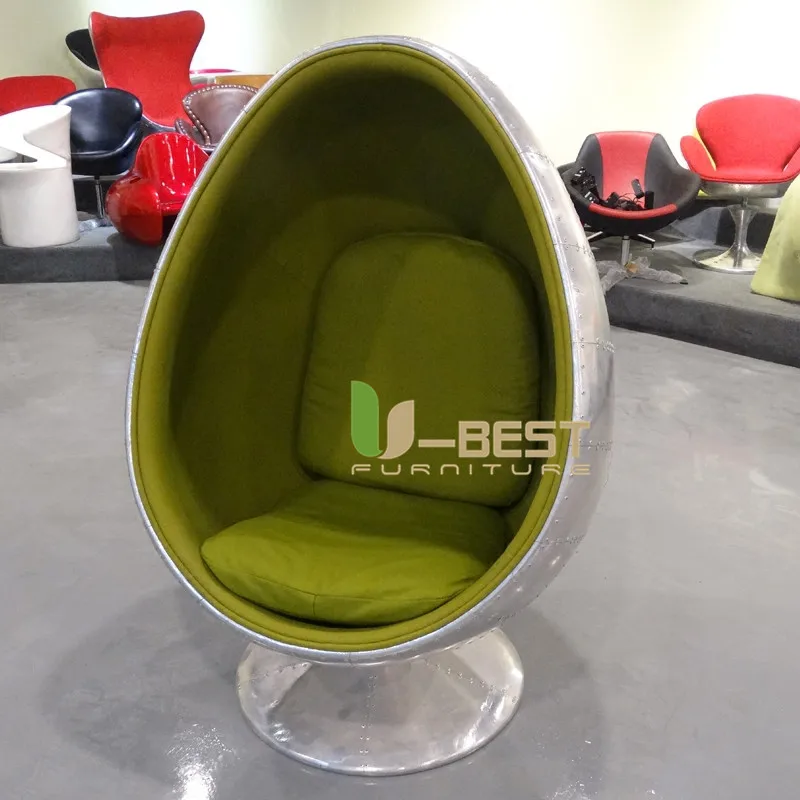 avitor aluminum egg chair vintage style (5)