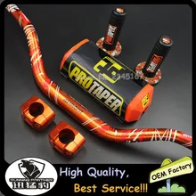 Мотоцикл 28 мм CNC 1-1/" Руль с широкими ручками рукоятки для KTM HONDA KAWASAKI SUZUKI YAMAHA Protaper Pro Мотоцикл для бездорожья и мотокросса