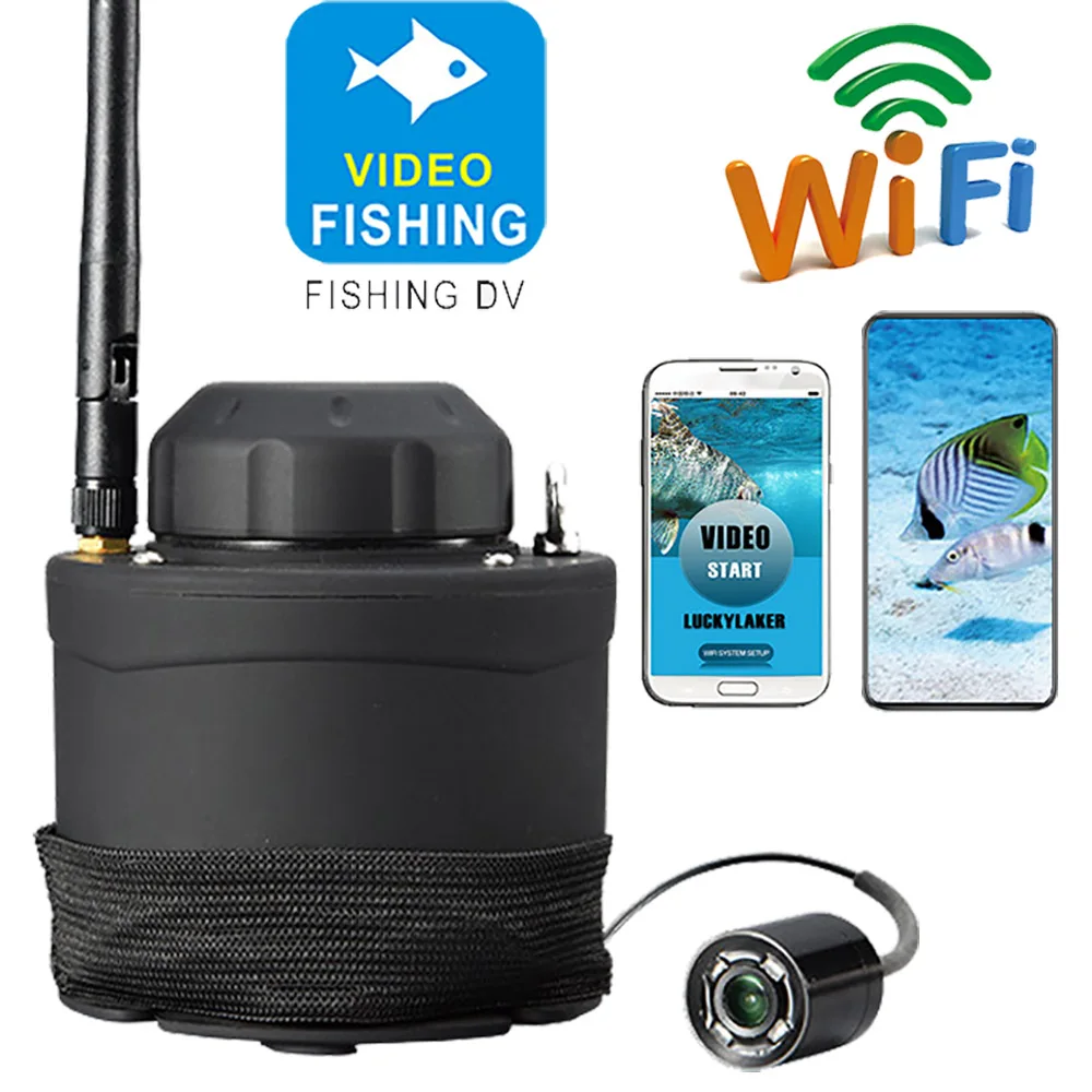 

Lucky Underwater Camera for Fishing Infrared Wireless Fish Finder WIFI Fishfinder For Android IOS River Lake Ice Fishing Probe