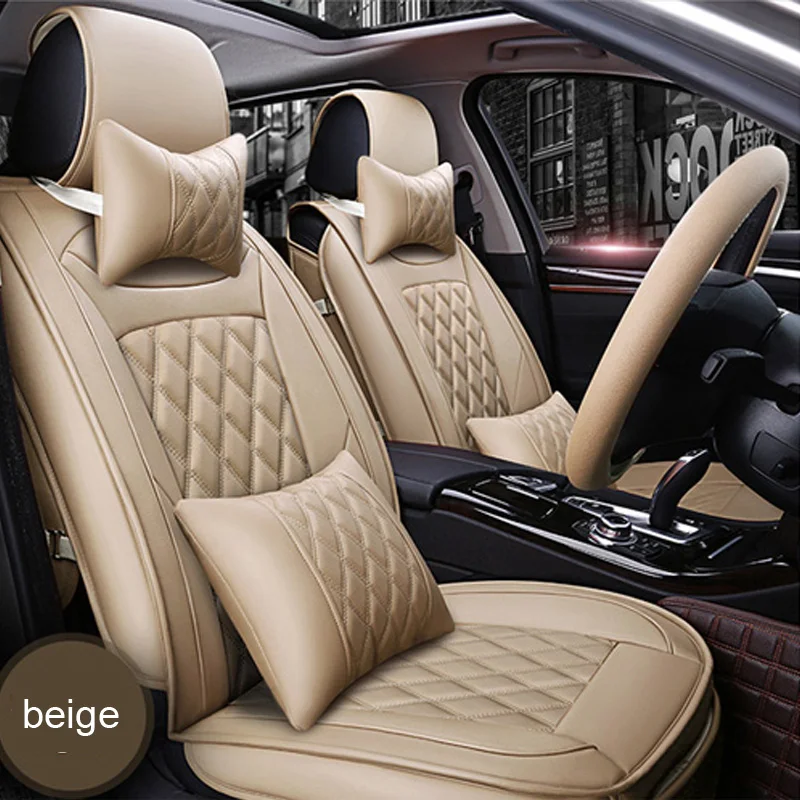 ( Front + Rear ) Luxury Leather car seat covers For Infiniti Q50 FX EX