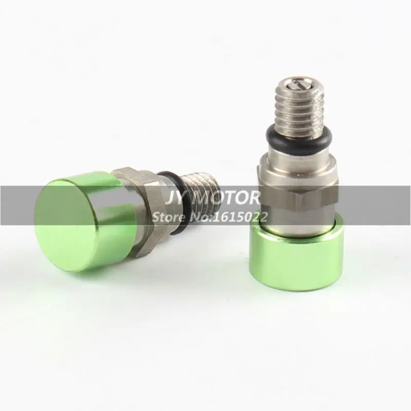 

M5 Front Fork Bleeder Relief Valve Fork Relief Valve GREEN Fit KXF YZF CRF 250 CRF450 CR 125MX Dirt Bike Motorcycle Motorcross
