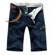 Повседневные мужские шорты дышащие треники из хлопка шорты летние тонкие большие размеры по колено короткие Hombre