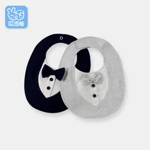 Dinstry baby слюнявчик полотенце джентльмен маленький ребенок водонепроницаемый новорожденных поставки нагрудники