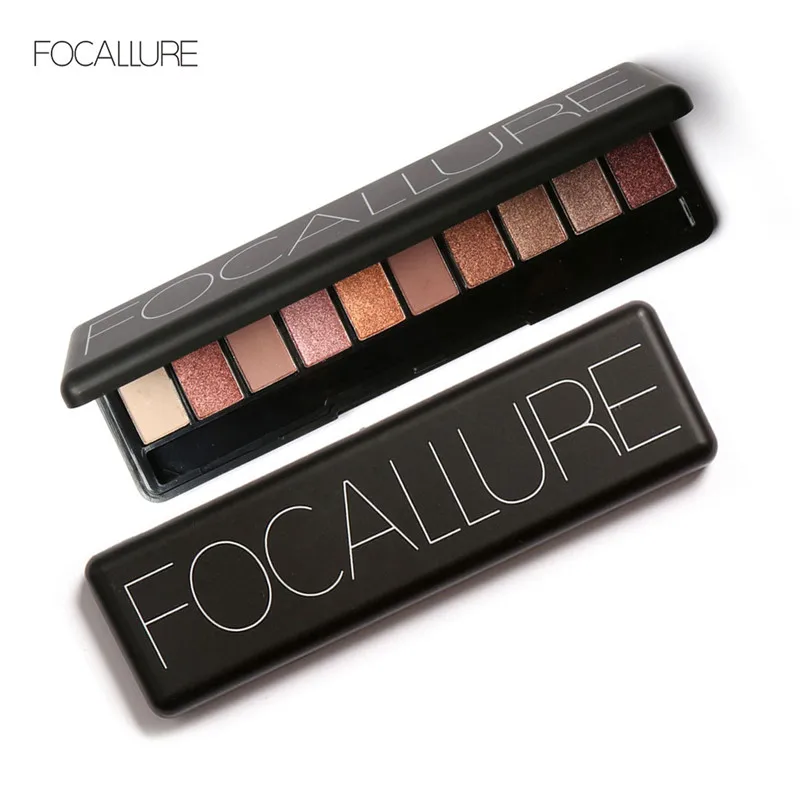 

Professional Eye Makeup 10 Colors Eyeshadow Palette Diamond Naked Eye Shadow Powder Makeup Set Matte Shimmer Glitter Pigment