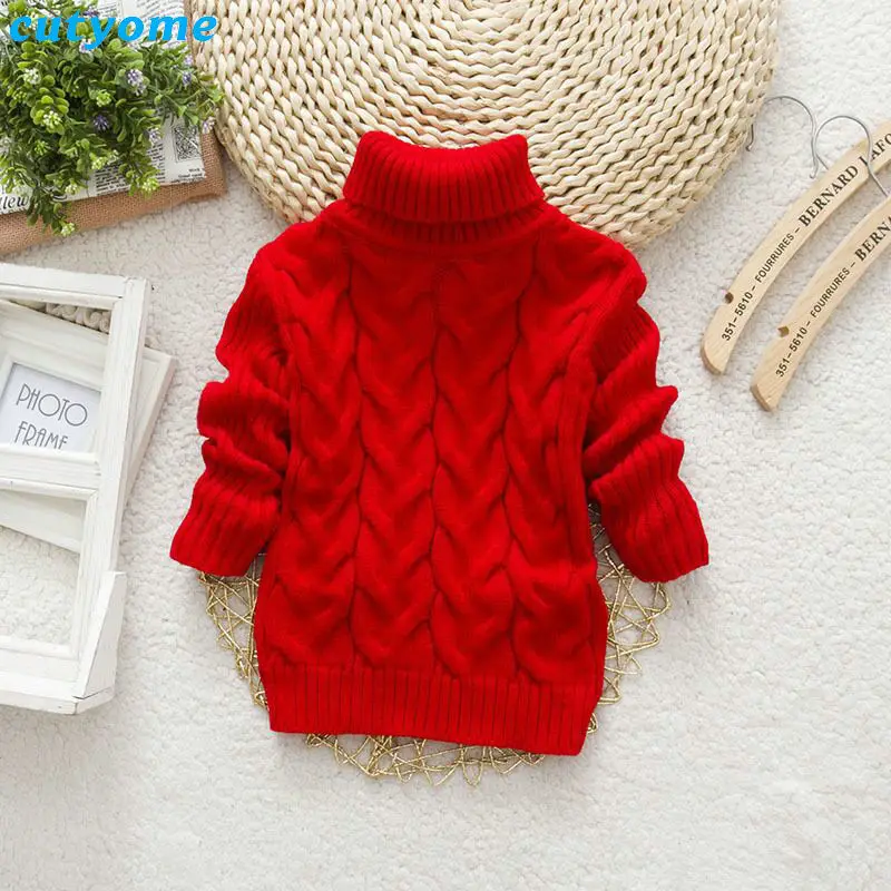 high neck sweater for baby girl