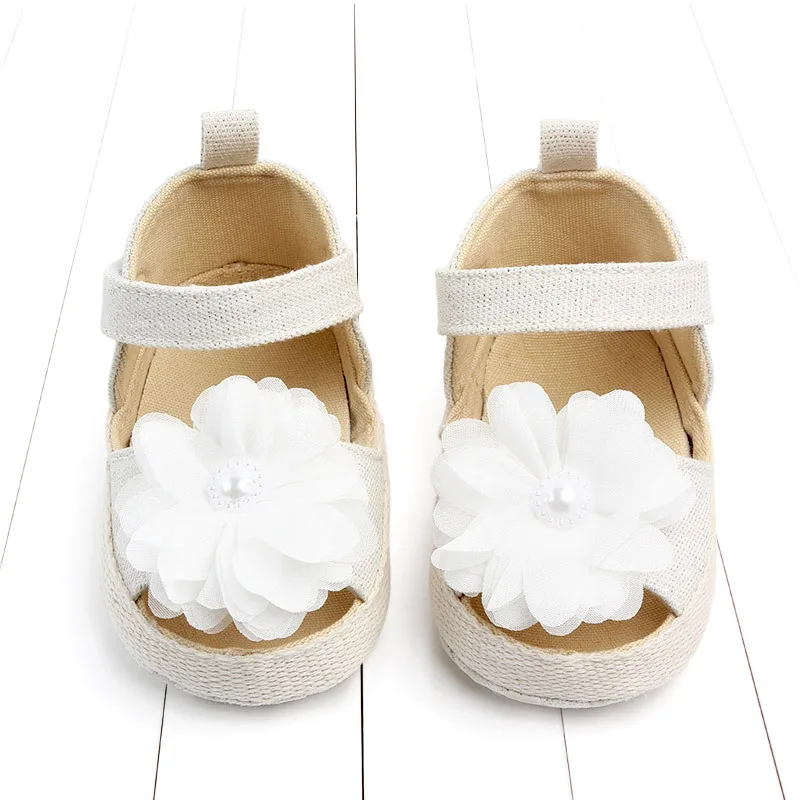 Baby Girl Sandals Summer Non-slip Crib Shoes for Girl (8)