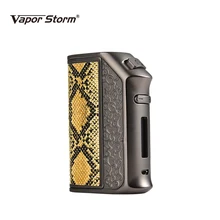 Cigarette électronique Vapeur Tempête 200 W Boîte Mod Storm200 TC TC E Cigarette RBA RDA RDTA Énorme Vaporisateur Peut Recharge Double 18650 Batterie