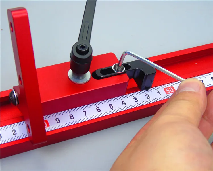 Woodworking Router Table Tools Miter Track Stop For T-Slot T-Tracks Manual