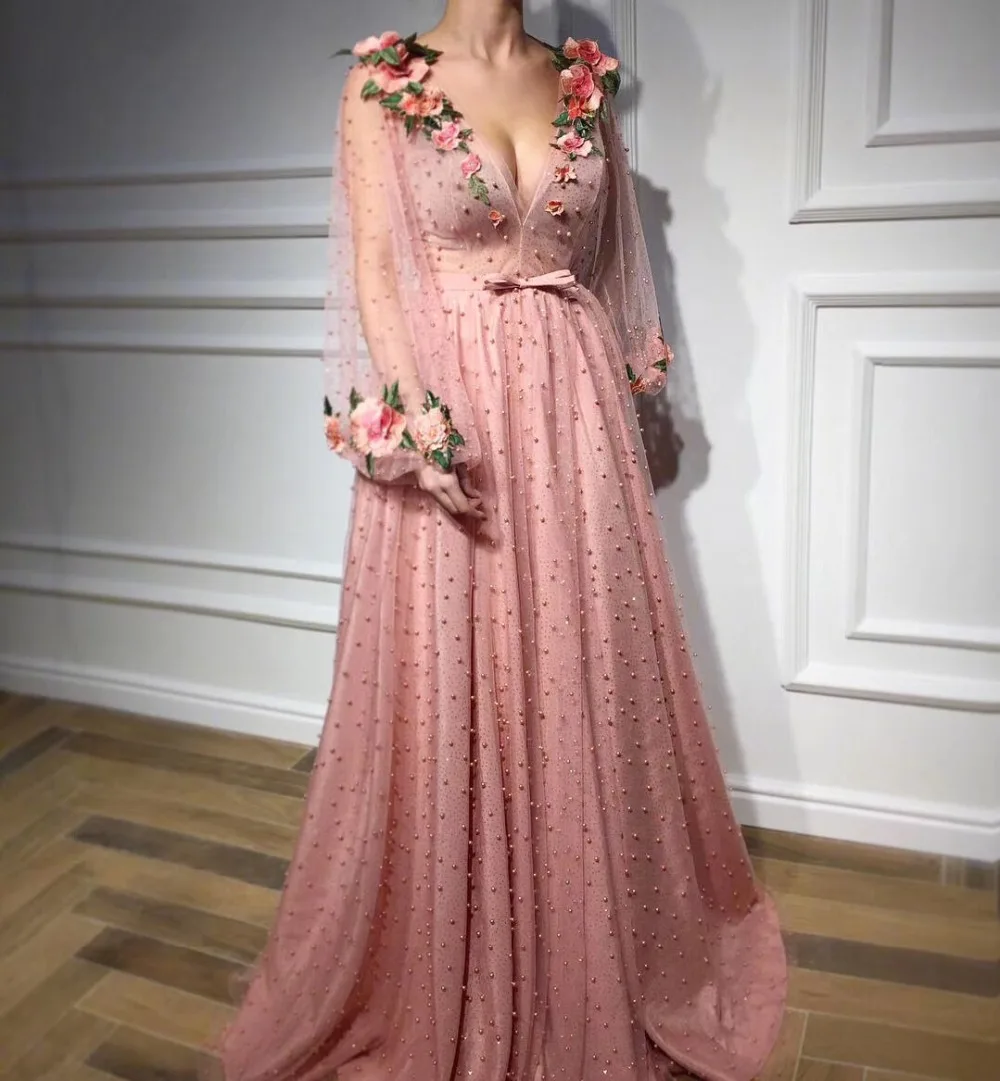 

Embroidery Lace Fabrics In Peach, High Quality Flower Lace Fabric For Dress, Nigeria Tulle Lace Fabric For Wedding