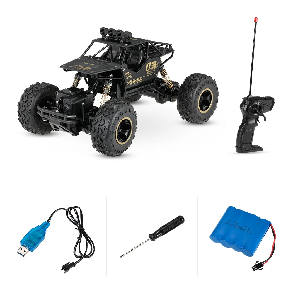 6288A RC Car 116 2.4G Metal Alloy Body Shell Frame Rock Crawler RC Buggy Car Mini Cars Vehicle Model Boys Toys Radio Control (1)