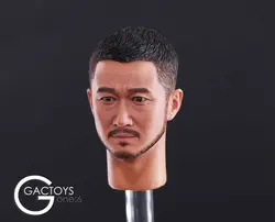 1/6 масштаб жесткий Guy Wu Jing голова скульптурная модель головы Jason Wu головная игра GACTOYS GC026 fit 12 "экшн фигурка аксессуар