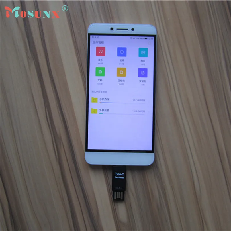 Горячая продажа Mosunx USB 2 0 Type C адаптер хоста OTG Micro SD кардридер для ноутбука ПК