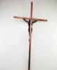 10 Inch Red Copper Plated First Communion Big Wall Cross Saint Benedict Crucifix 3