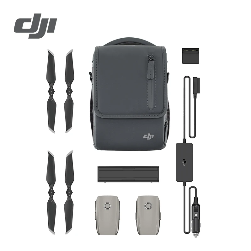 DJI Mavic 2 Pro Zoom Fly More Kit Inclduing Mavic 2 Pro Battery Shoulder Bag Propeller Car Charger Battery to Power Bank Adapter