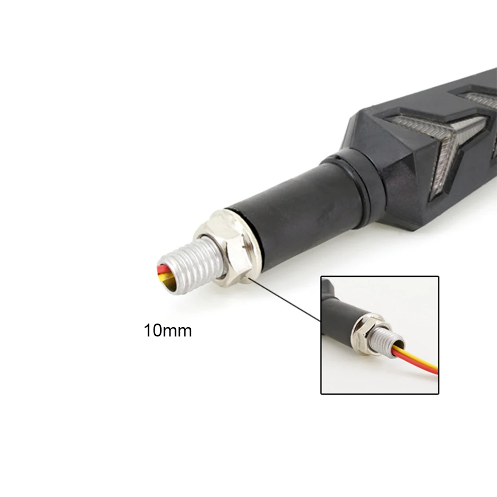 4 шт. мотоциклетные светодиодный поворотник световой индикатор Вращающаяся лампа для SUZUKI GSX-R600 gn 125 веслонос 400 для KAWASAKI ER-6F z750 и т. д
