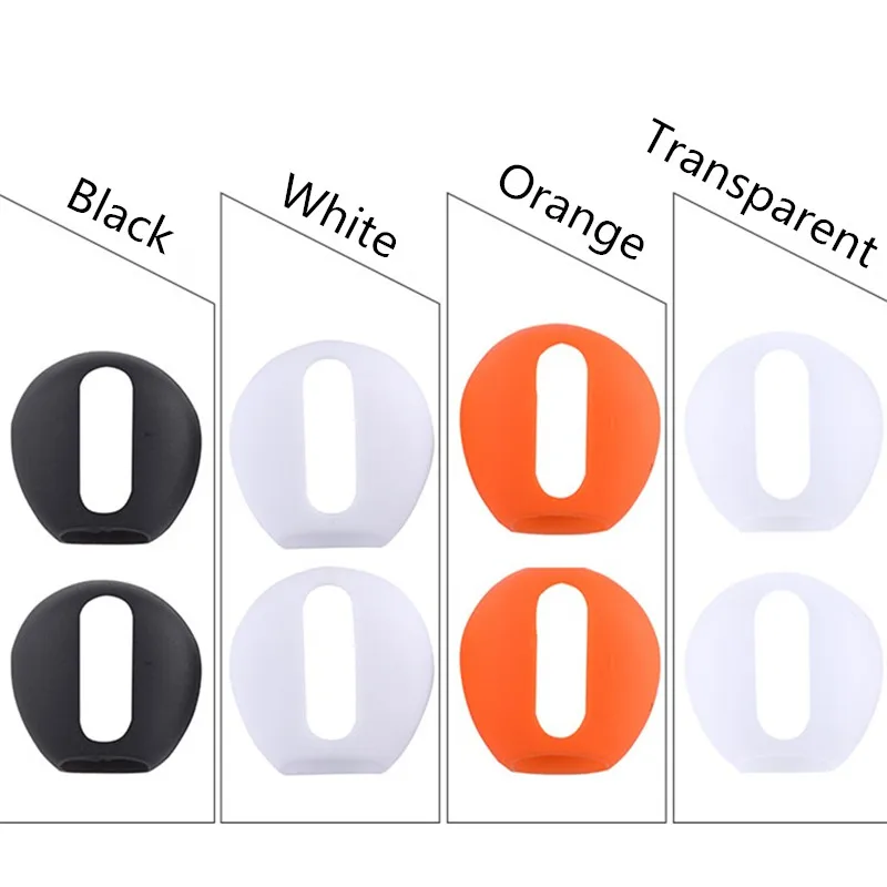 4 пары Противоскользящих ультратонких мягких силиконовых ушных наконечников, сменные насадки для наушников, чехол для Apple, гарнитура для airpods