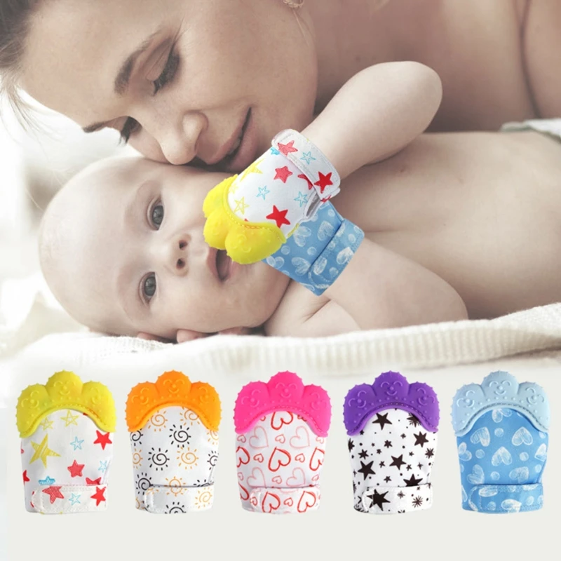 Buy NEW Baby Glove Silicone Teether Pacifier Teething