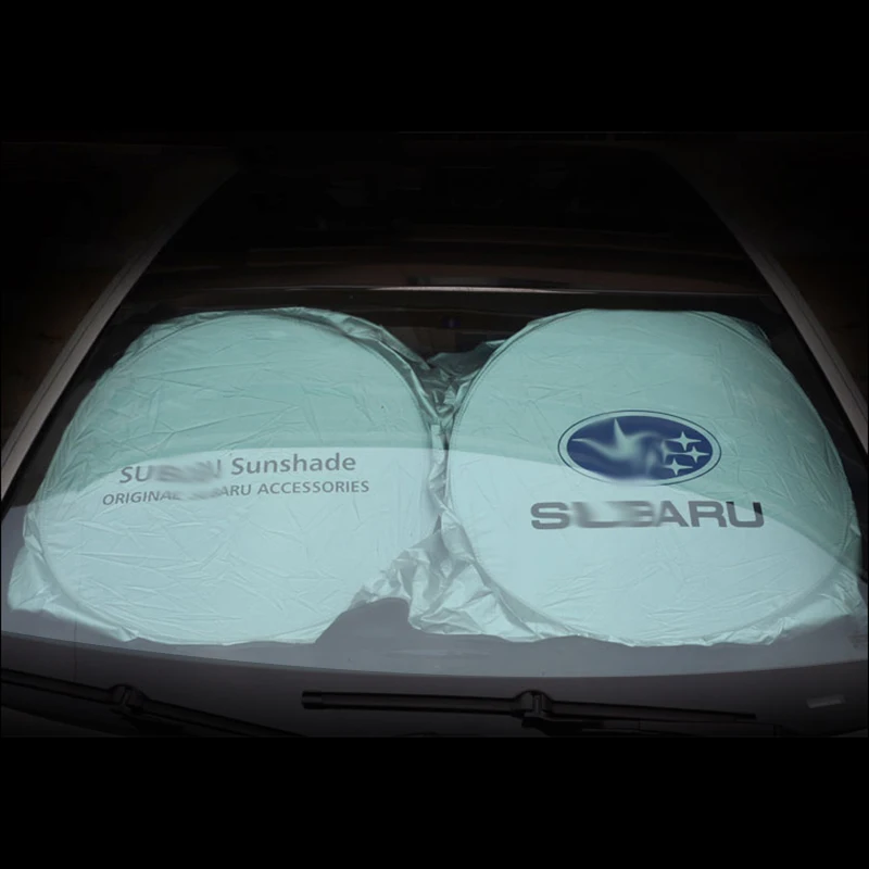 

Car windscreen sunshade for Subaru forester windshield sun shade front rear window foils cover block UV protection parasole
