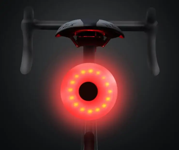 Perfect Deemount Mountain Road Bike LED Light Rechargeable Five mode switching waterproof taillight Cycling Safety Accessories 3