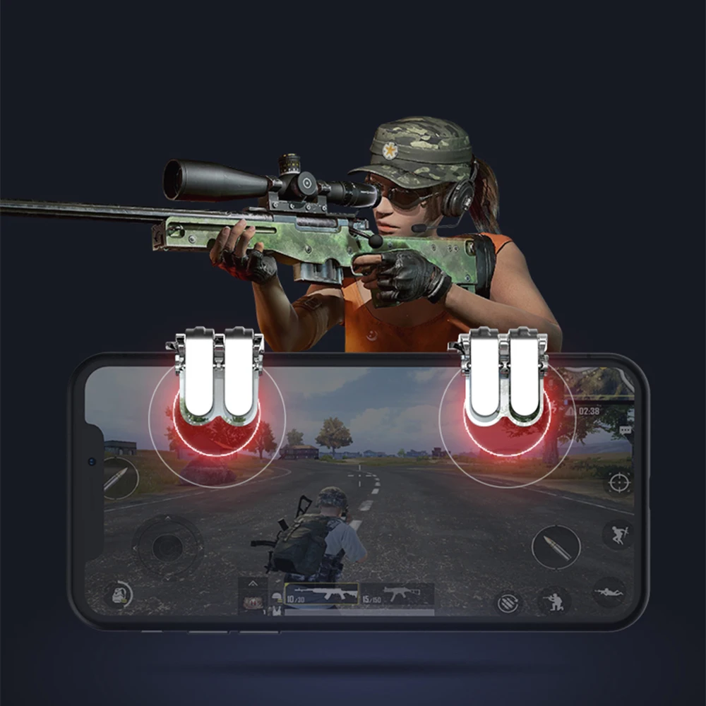 PUBG V3.0 Android игровой площадкой шесть Opeartion Управление триггер Pubg нажмите 4 раза