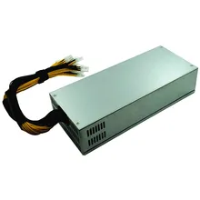 2000 w 6pin * 10 fonte de alimentação Para Eth Ethereum Moeda Mineiro Antminer ETH S7 S9 para L3 + Dedicado fonte de alimentação fonte de alimentação do computador Para BTC(China)