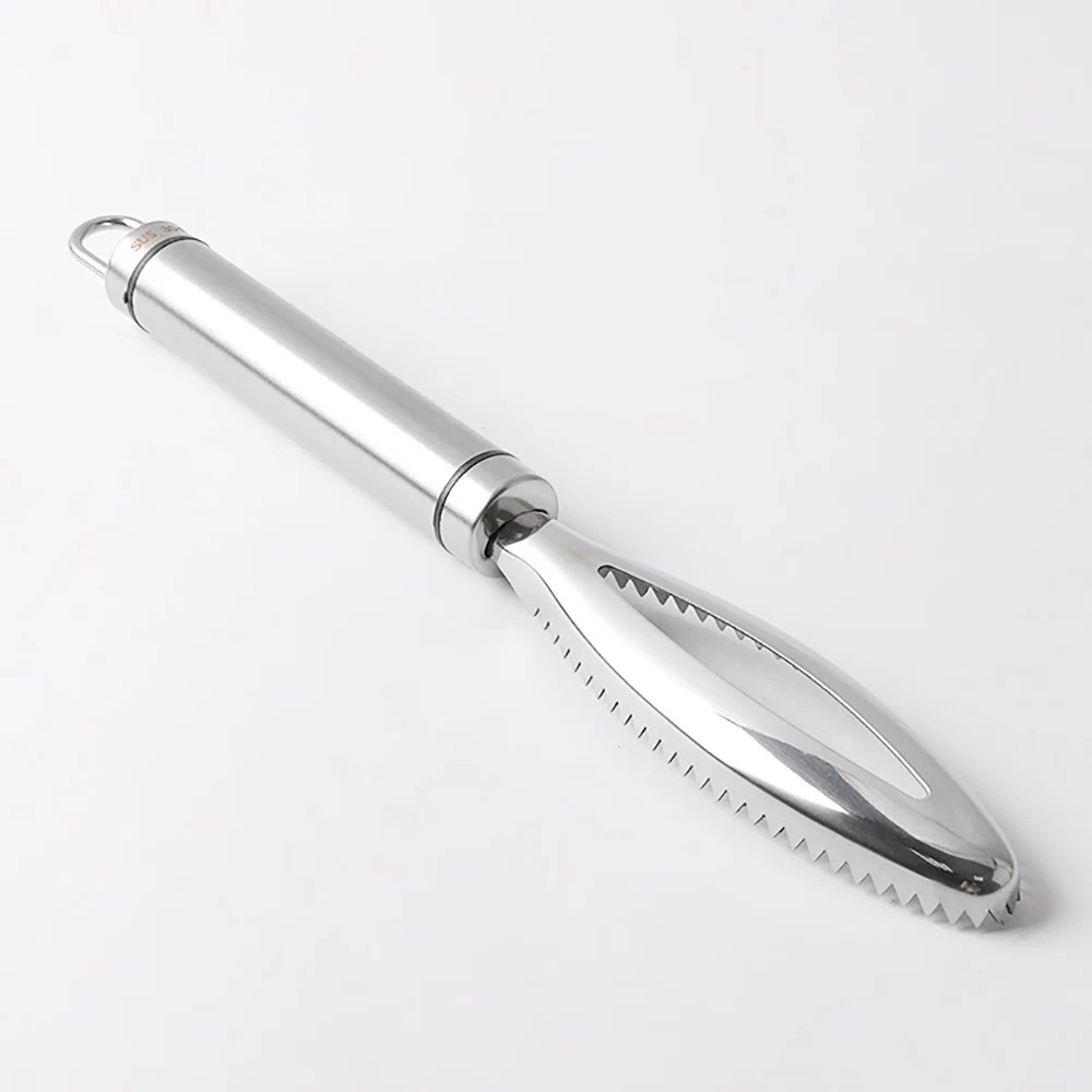 Lightweight Fish Skin Scale Scraping Tool Fast Remove Brush Cleaning Scales Fishes Knife Outdoor Camping Fishing Tools | Спорт и