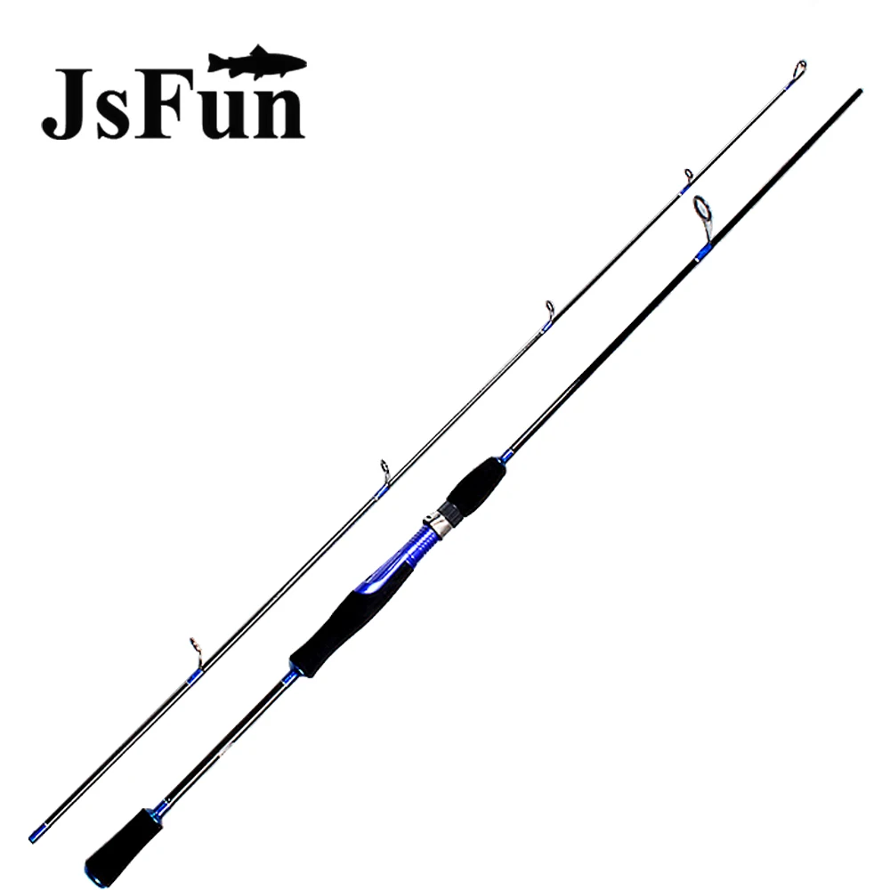 

JSFUN Ultralight spinning rods 1.8M/2.1M Fishing Rod M Tonal Fast action Two sections Canne casting Feeder rod FG108