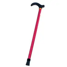 Прочная Складная регулировка высоты треккинг полюс телескопическая наружная Спортивная палка для ходьбы 2