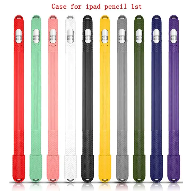 

Silicone Cover Cap Holder Sleeve Skin Protective Case for tablets Pencil