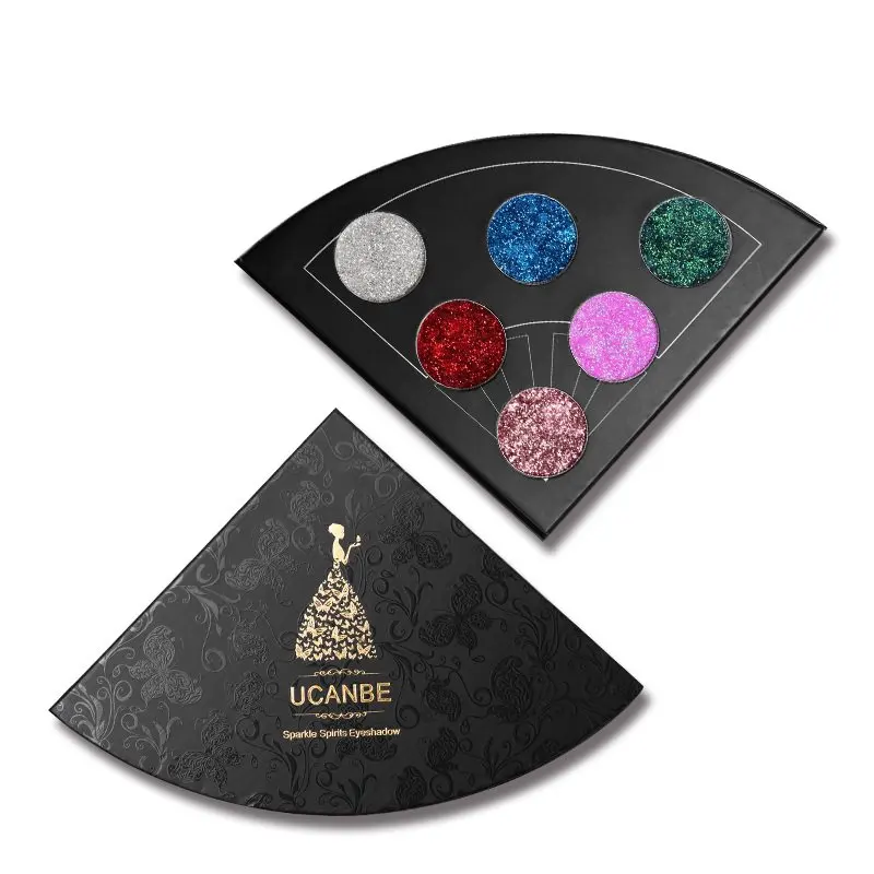 Для женщин блеск теней для век Яркий Тени для век Косметика Make up нажатии блестит Diamond Радуга тени для век