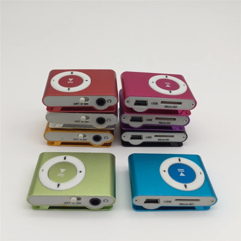 Портативный MP3 Player мини клип плеер с TF слот Jack хороший звук лучший подарок
