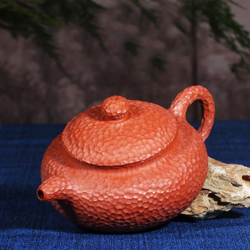 

180ML Yixing Purple Clay Teapot Creative Drinkware Raw Ore Zhu Mud Home Tea Ceremony Black Tea Tieguanyin Kettle Sent Friends